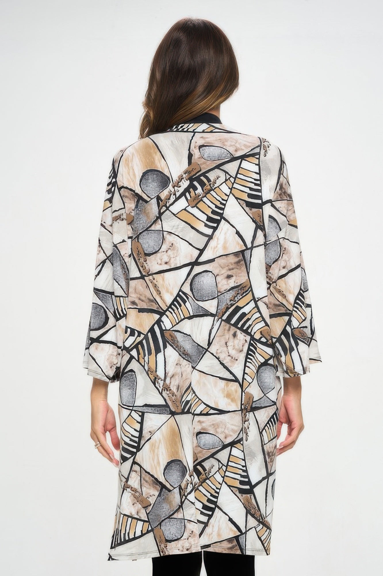 Long contrast Jacket - ZumBuys