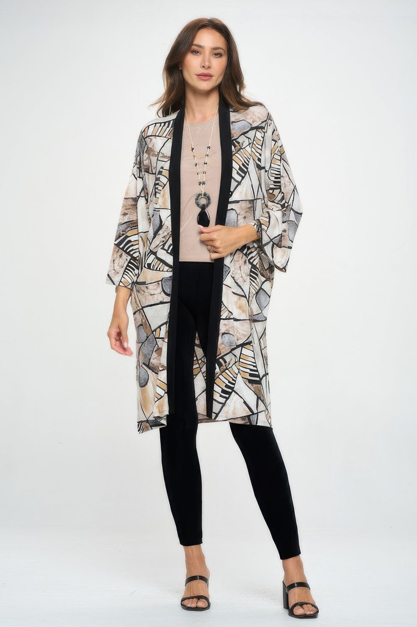 Long contrast Jacket - ZumBuys
