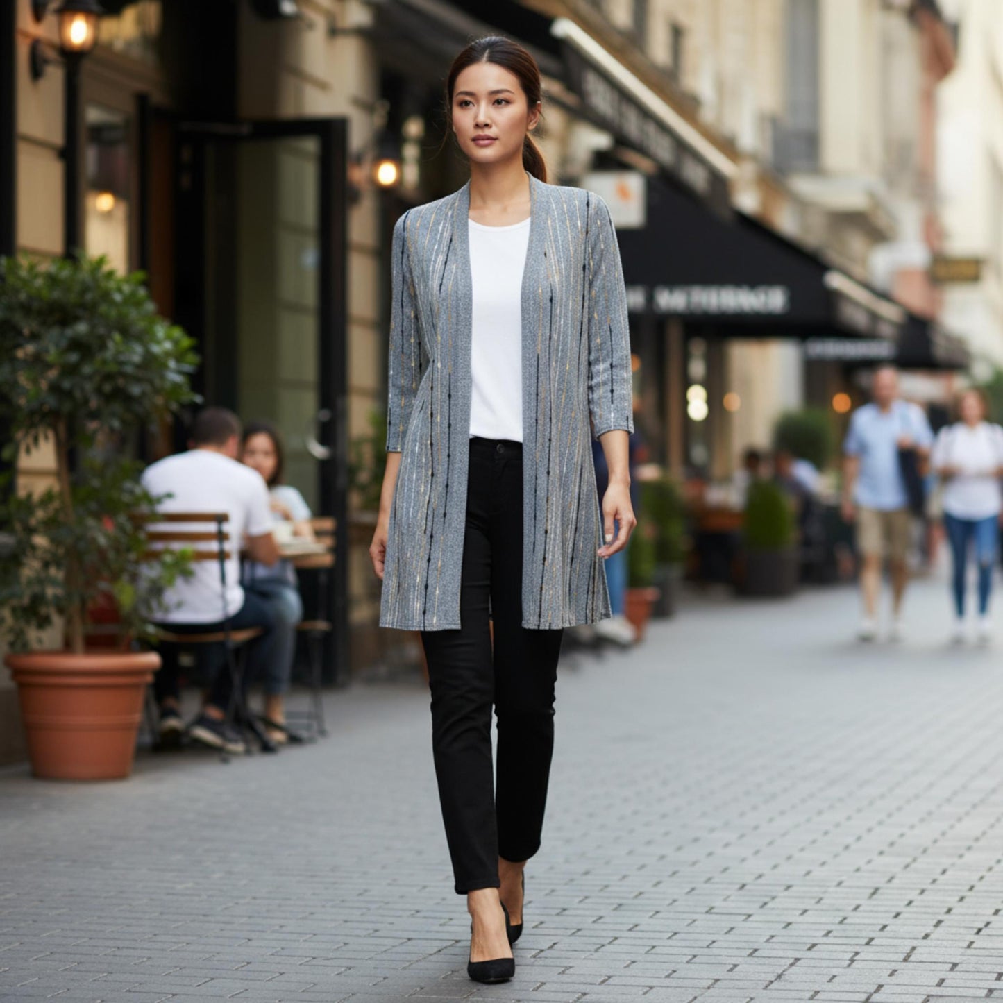 Long Sleeve Cardigan - ZumBuys