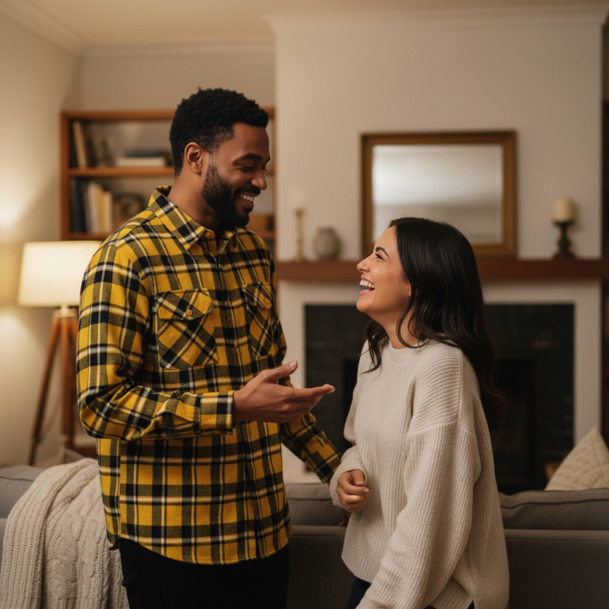 Long Sleeve Flannel Full Plaid Checkered Shirt - ZumBuys
