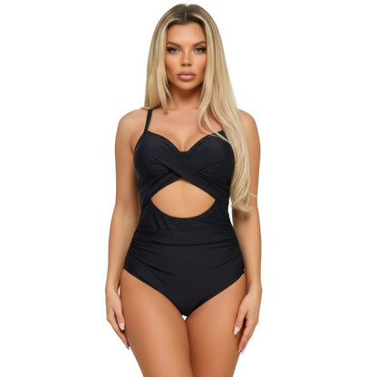 Marilyn Swimsuit - Cutout One Piece - ZumBuys
