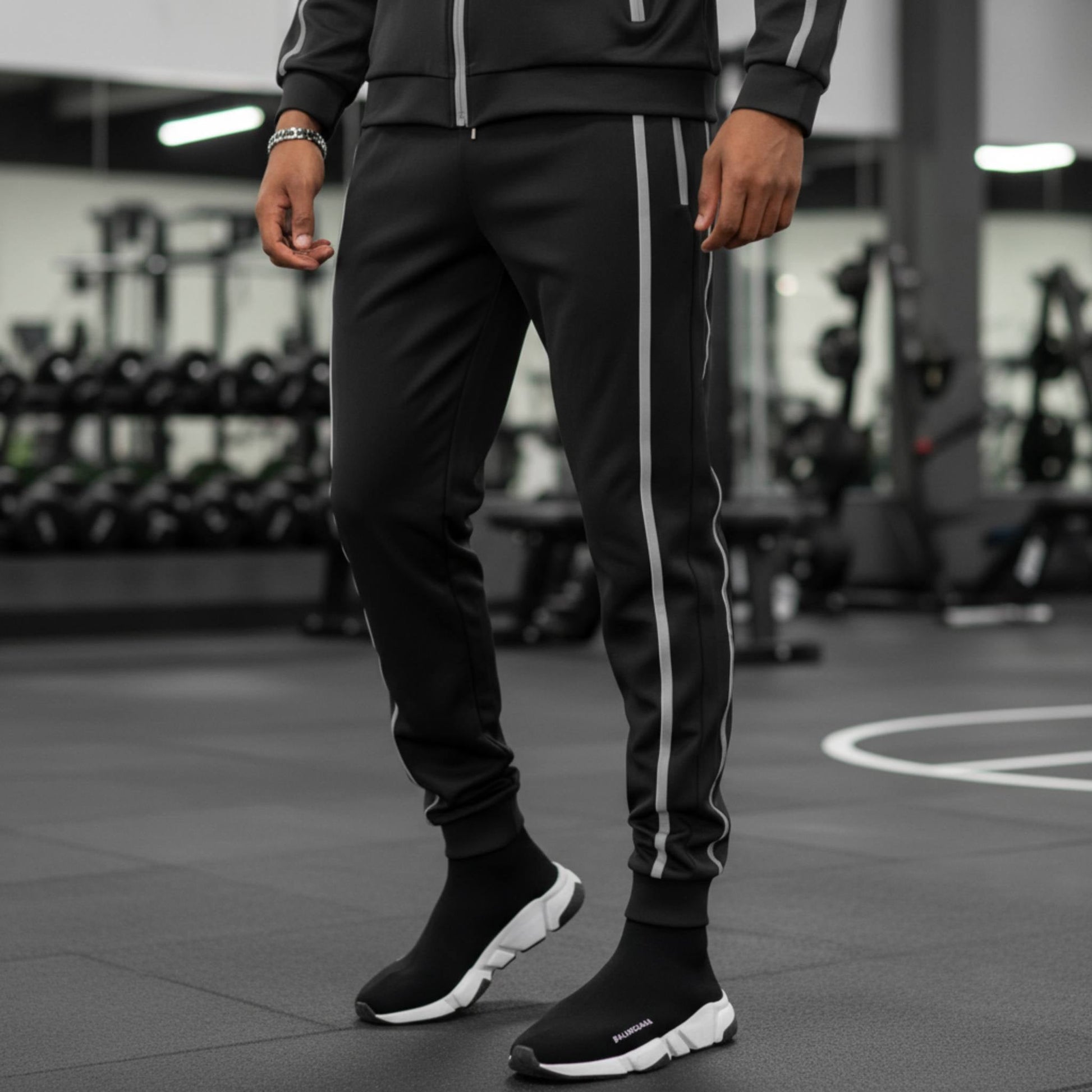 Mens Active Wear Running Track Pant Joggers - ZumBuys
