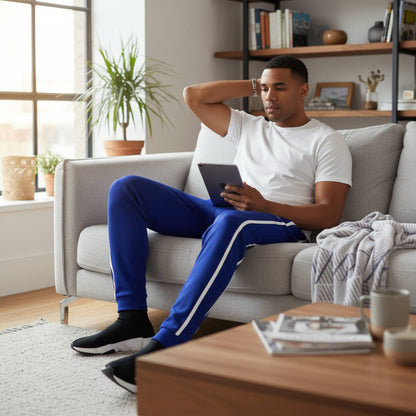 Mens Active Wear Running Track Pant Joggers - ZumBuys