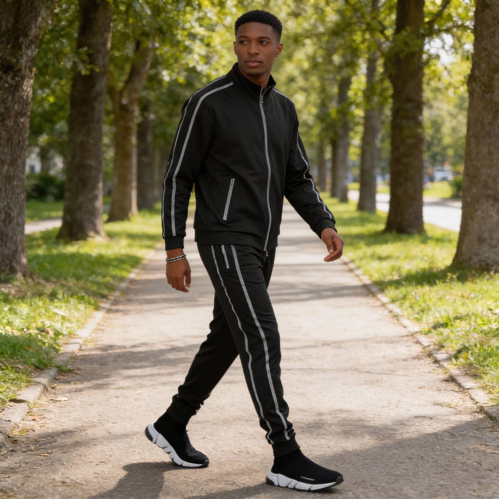 Mens Active Wear Running Track Pant Joggers - ZumBuys