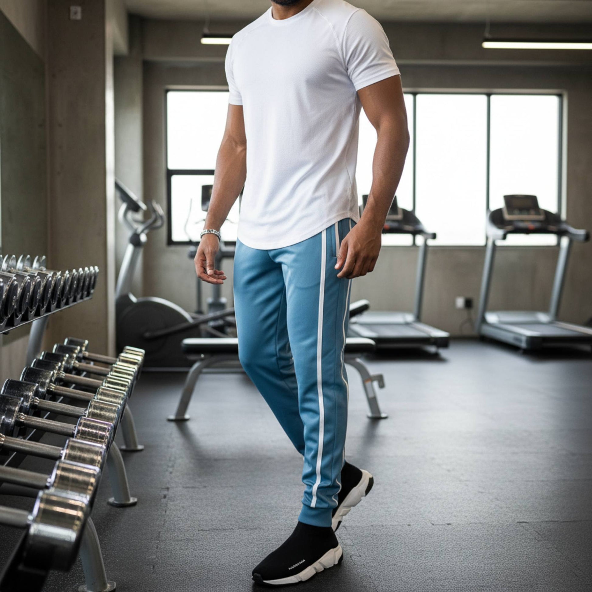 Mens Active Wear Running Track Pant Joggers - ZumBuys