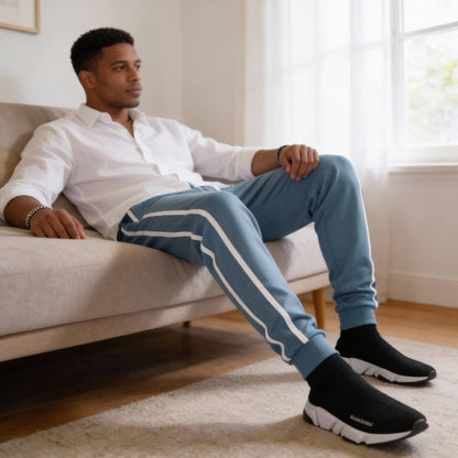 Mens Active Wear Running Track Pant Joggers - ZumBuys