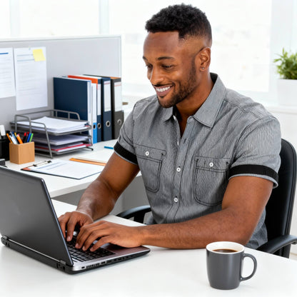 Men's Casual Short Sleeve Solid Shirts - ZumBuys