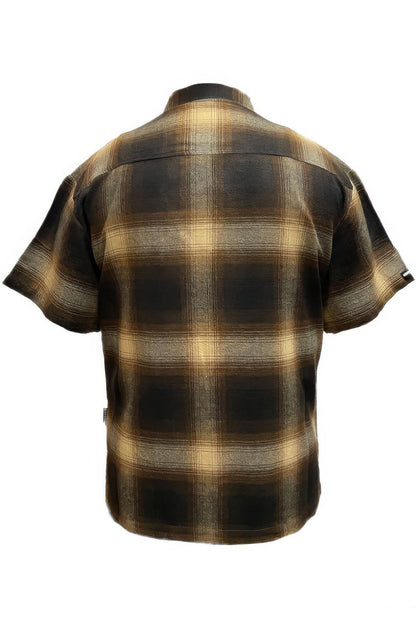 Mens Plaid Short Sleeve Flannel - ZumBuys