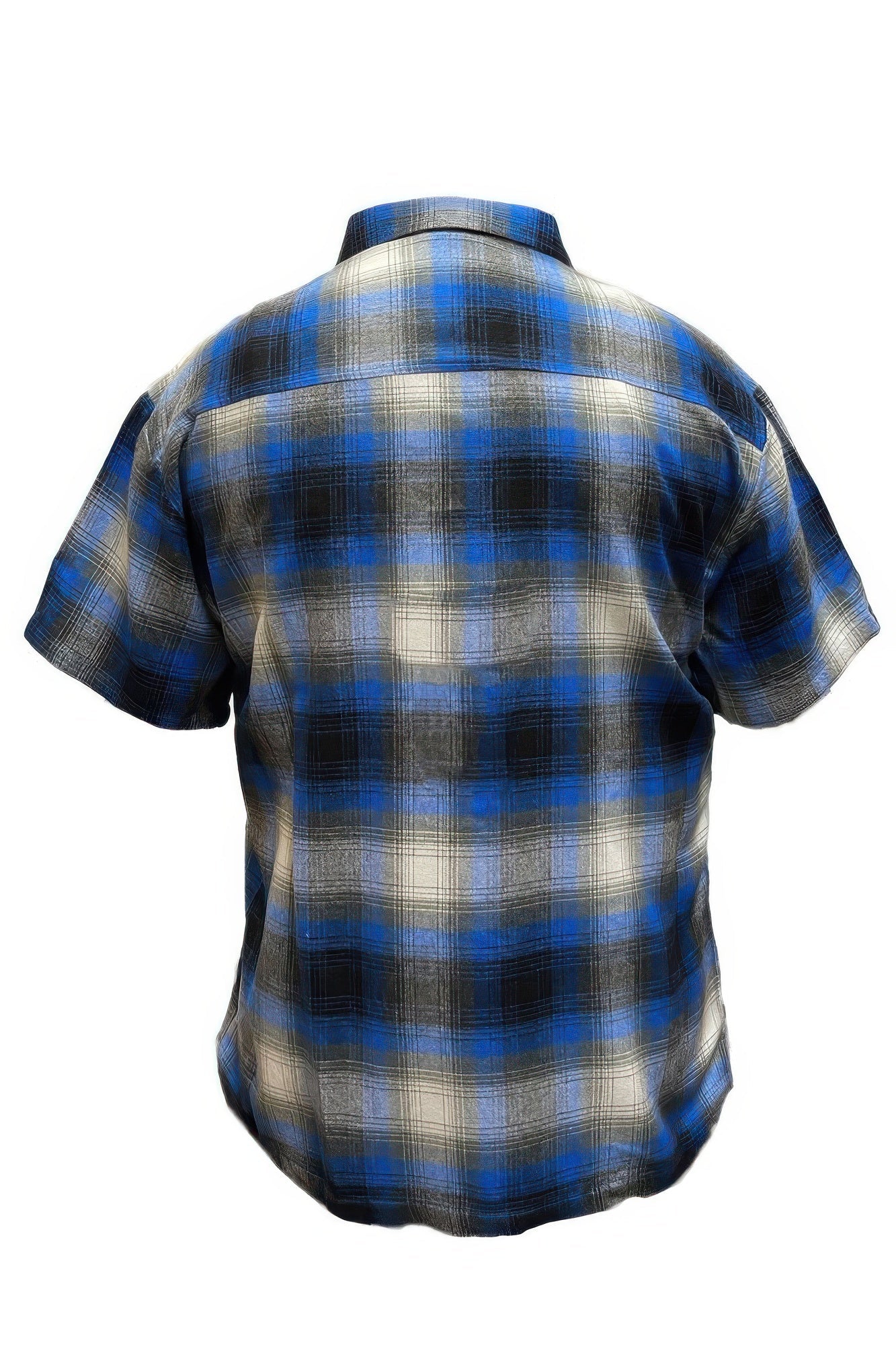Mens Plaid Short Sleeve Flannel - ZumBuys