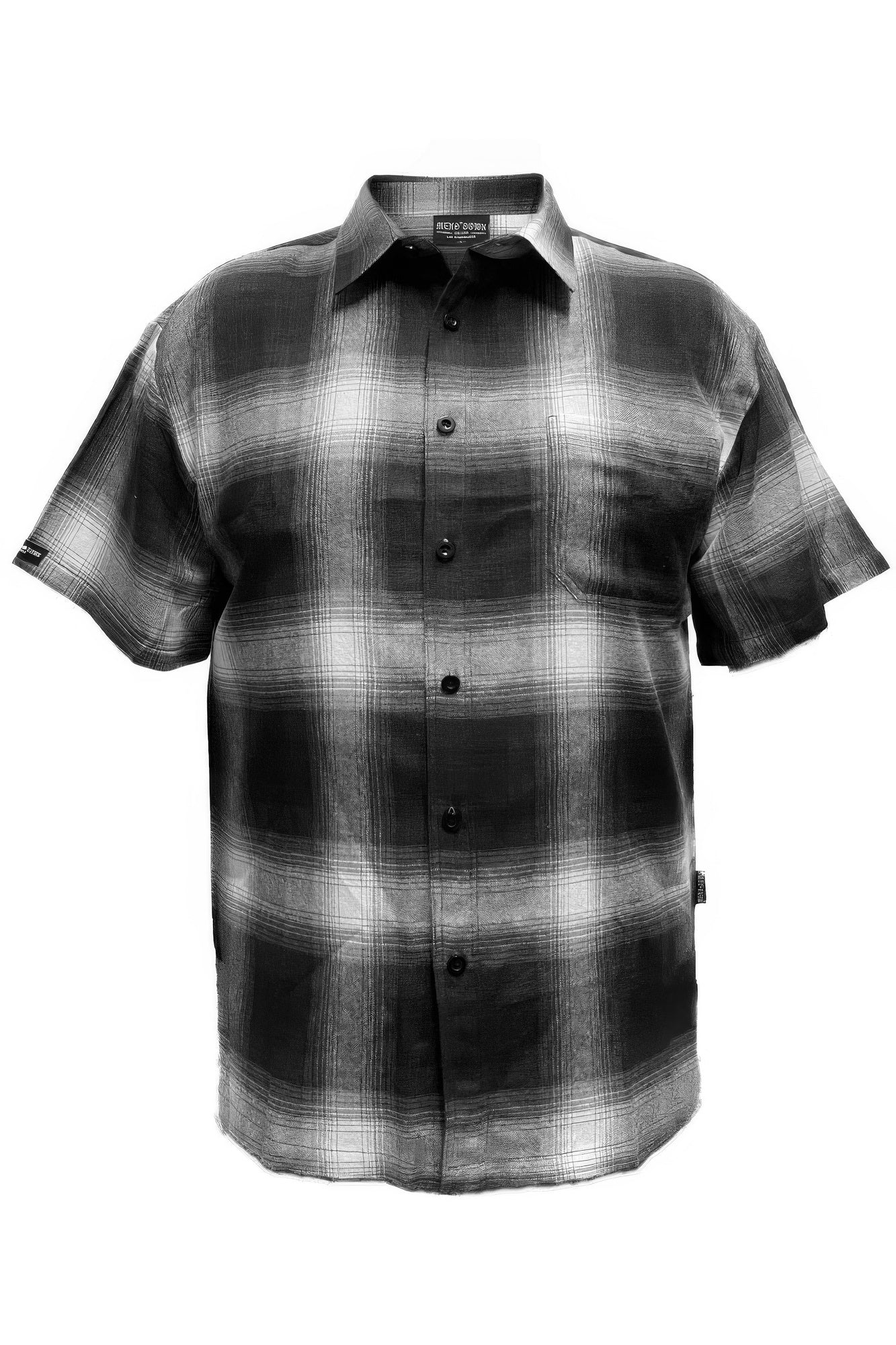 Mens Plaid Short Sleeve Flannel - ZumBuys