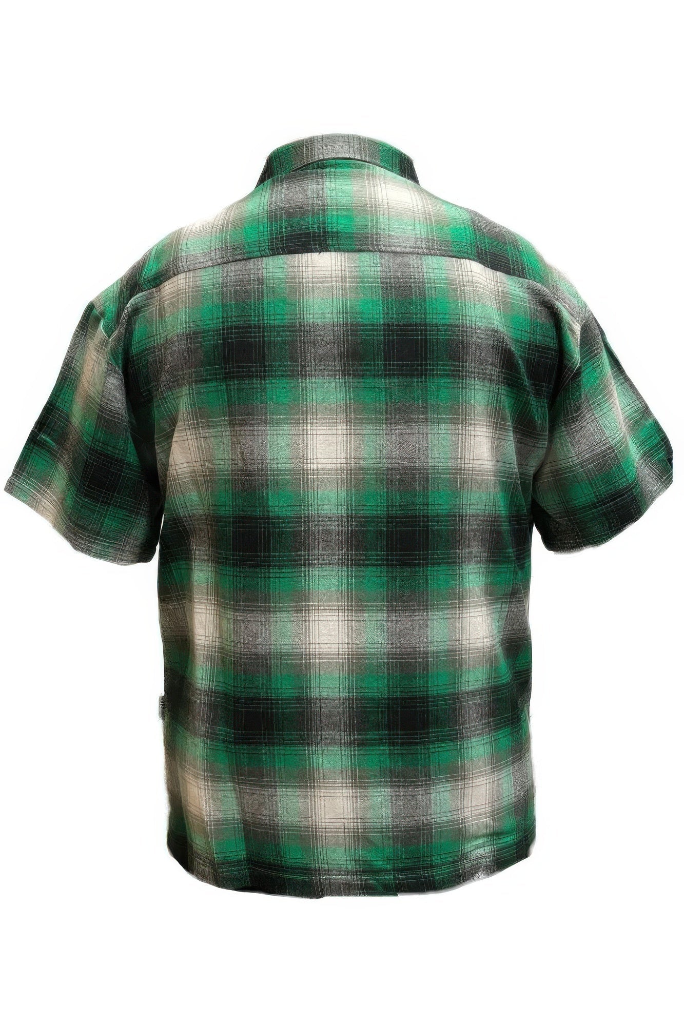 Mens Plaid Short Sleeve Flannel - ZumBuys