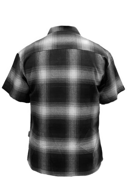 Mens Plaid Short Sleeve Flannel - ZumBuys