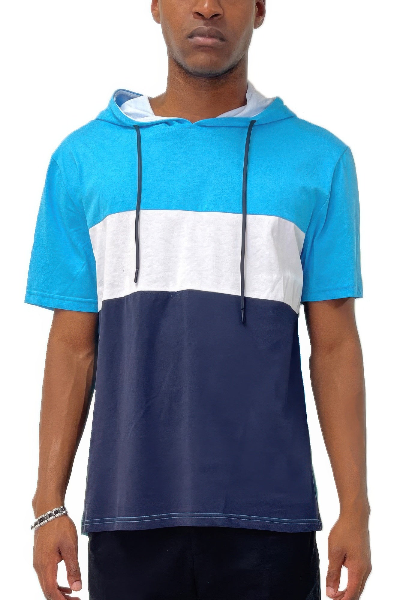 Mens Short Sleeve Hooded Tshirt - ZumBuys