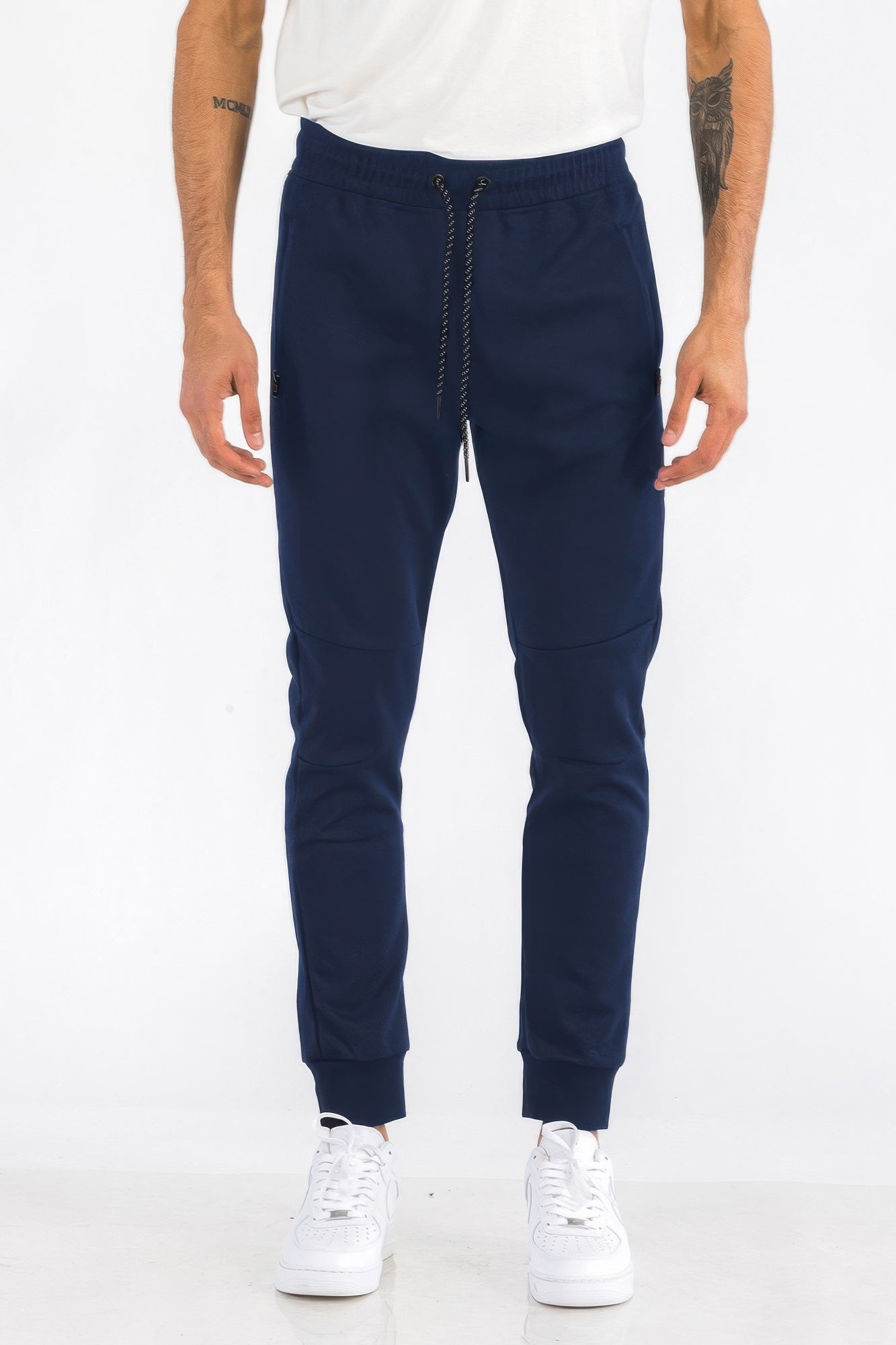 Mens Solid Heathered Jogger - ZumBuys