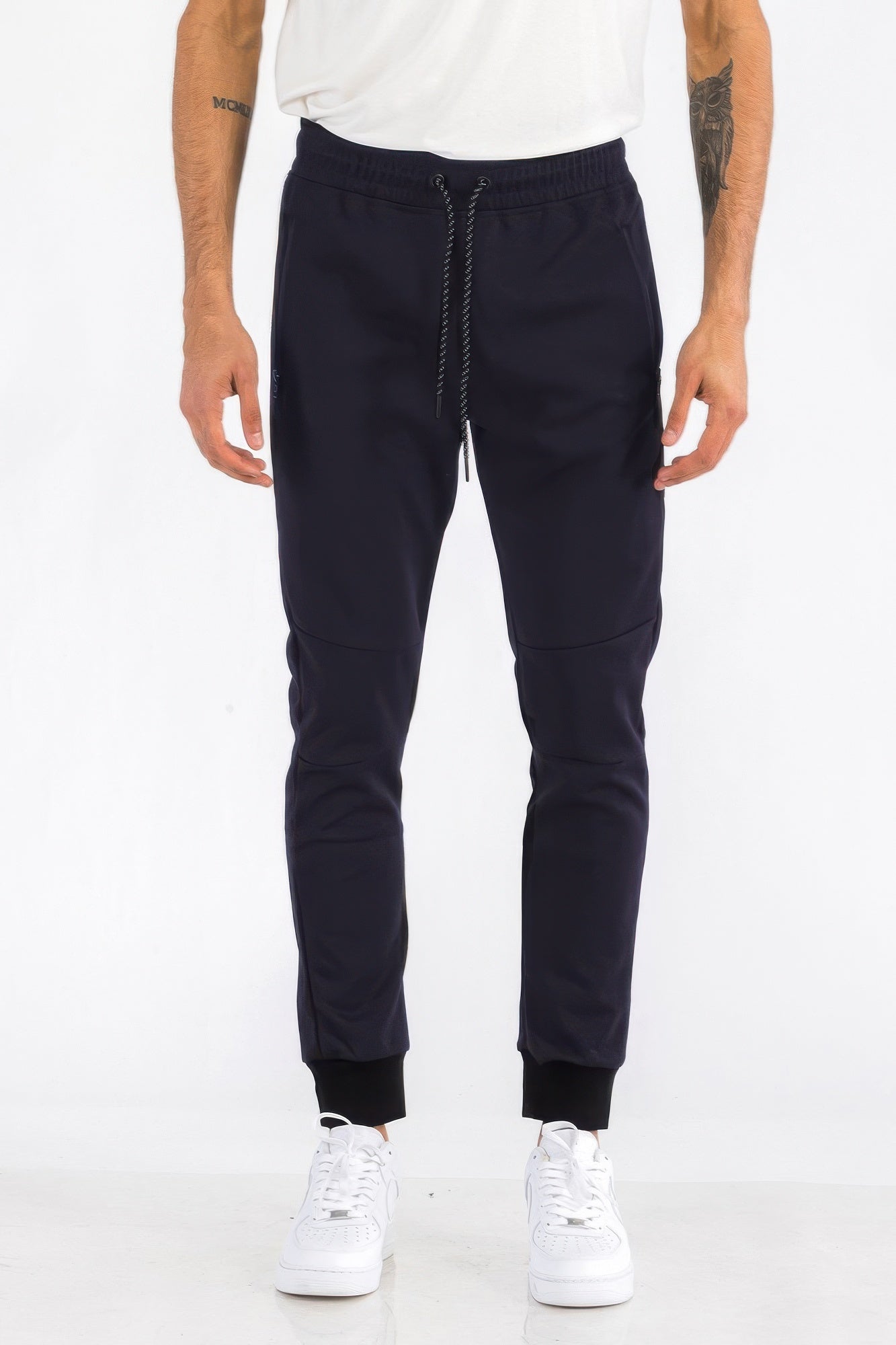 Mens Solid Heathered Jogger - ZumBuys