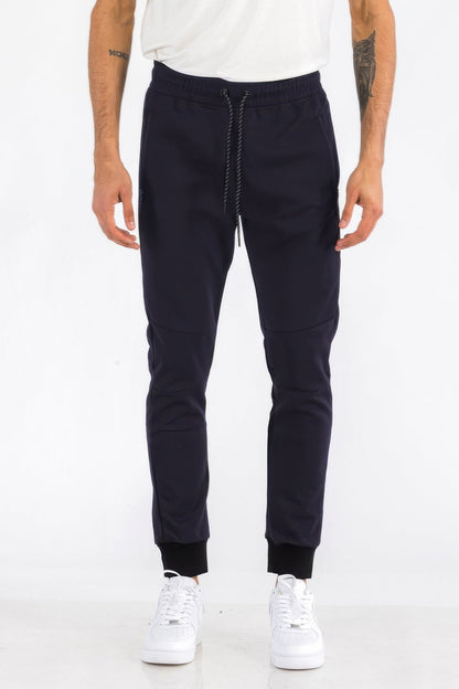 Mens Solid Heathered Jogger - ZumBuys