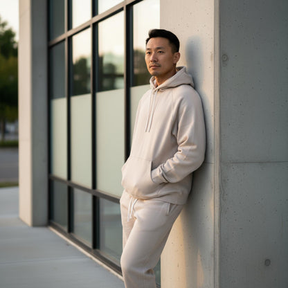 Men's Solid Stacked Flared Track Set - ZumBuys