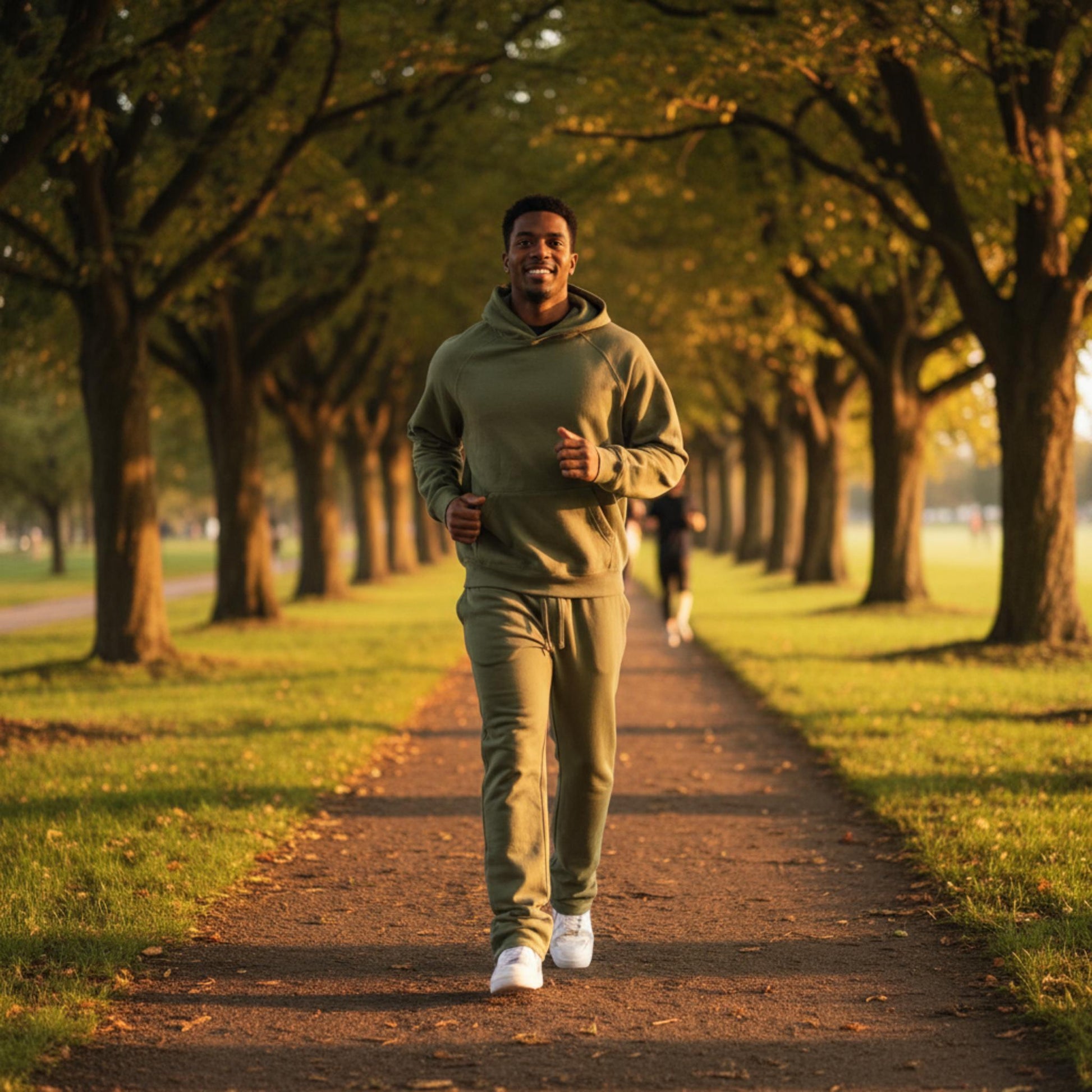 Men's Solid Stacked Flared Track Set - ZumBuys