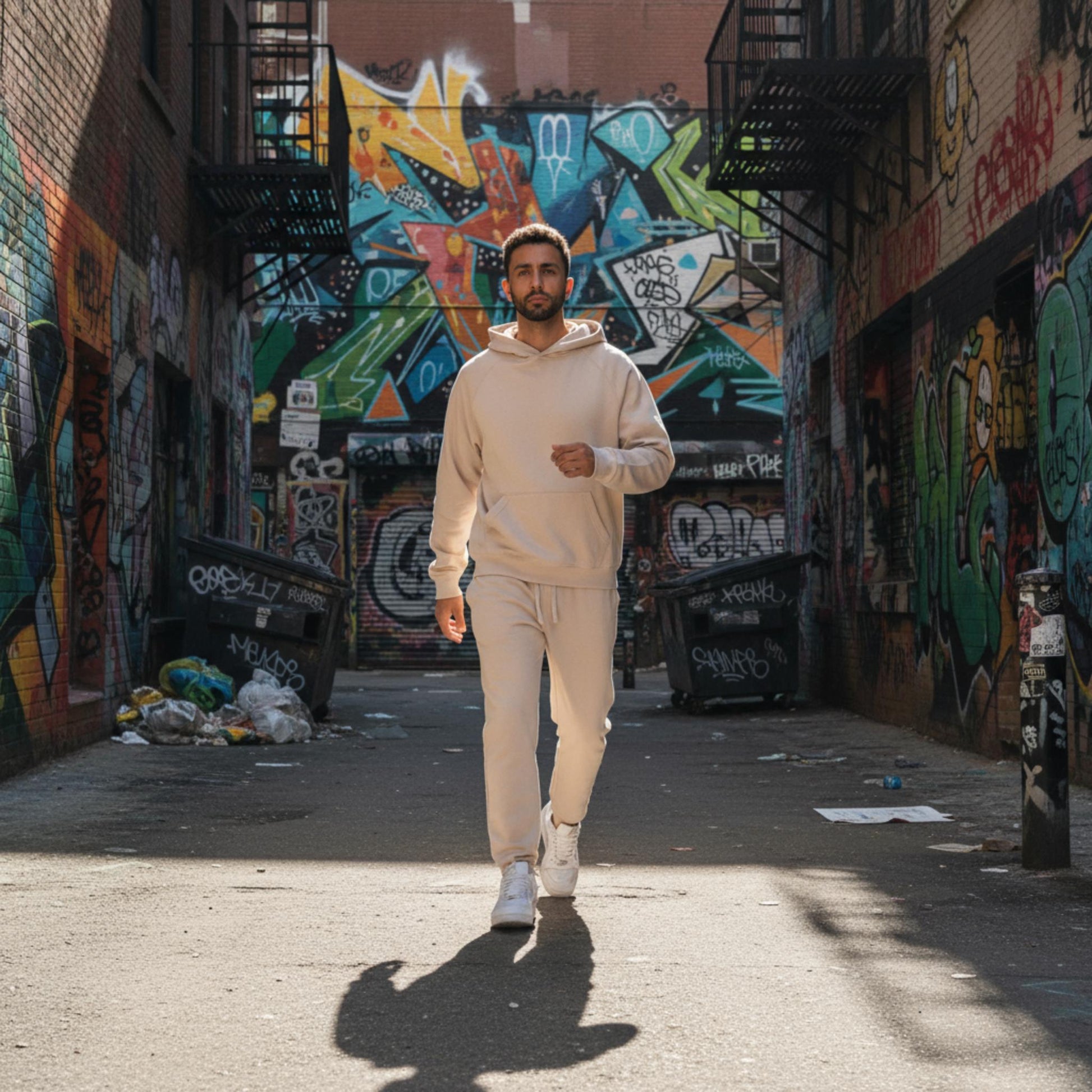 Men's Solid Stacked Flared Track Set - ZumBuys