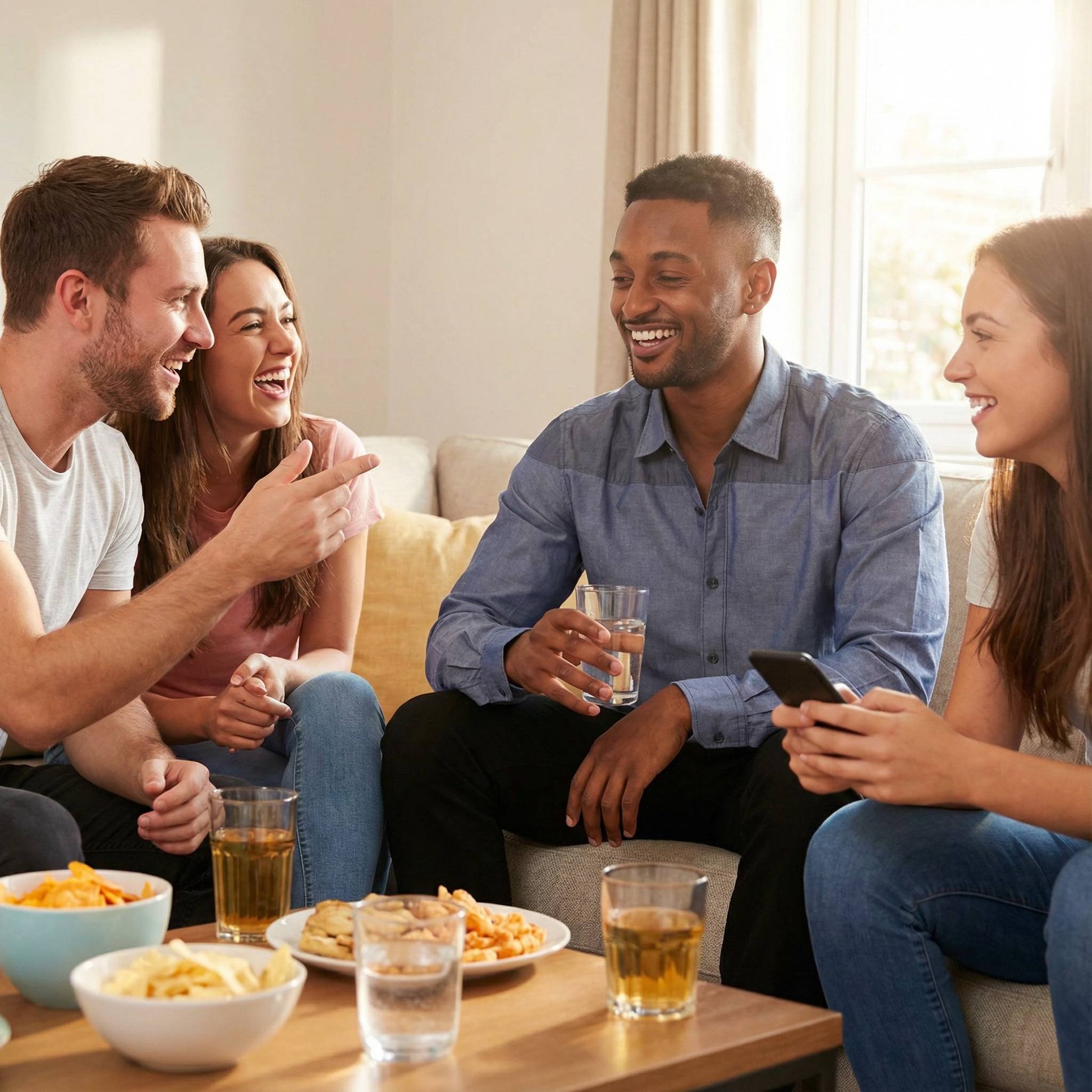 Men's Two Tone Long Sleeve Button Down Shirt - ZumBuys