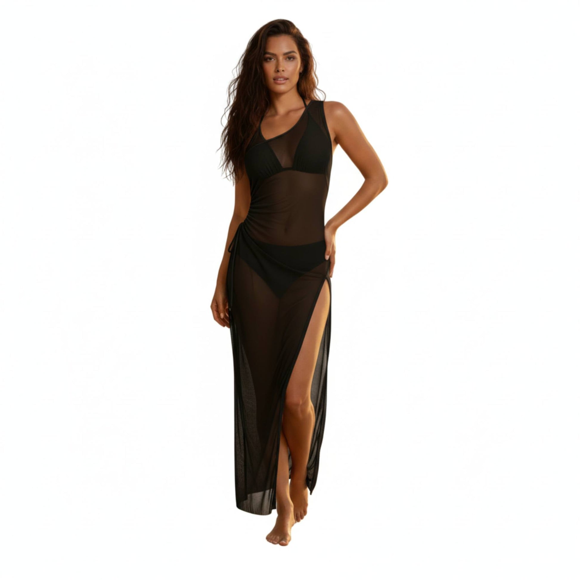 Mesh 3 Piece Bikini Set - ZumBuys