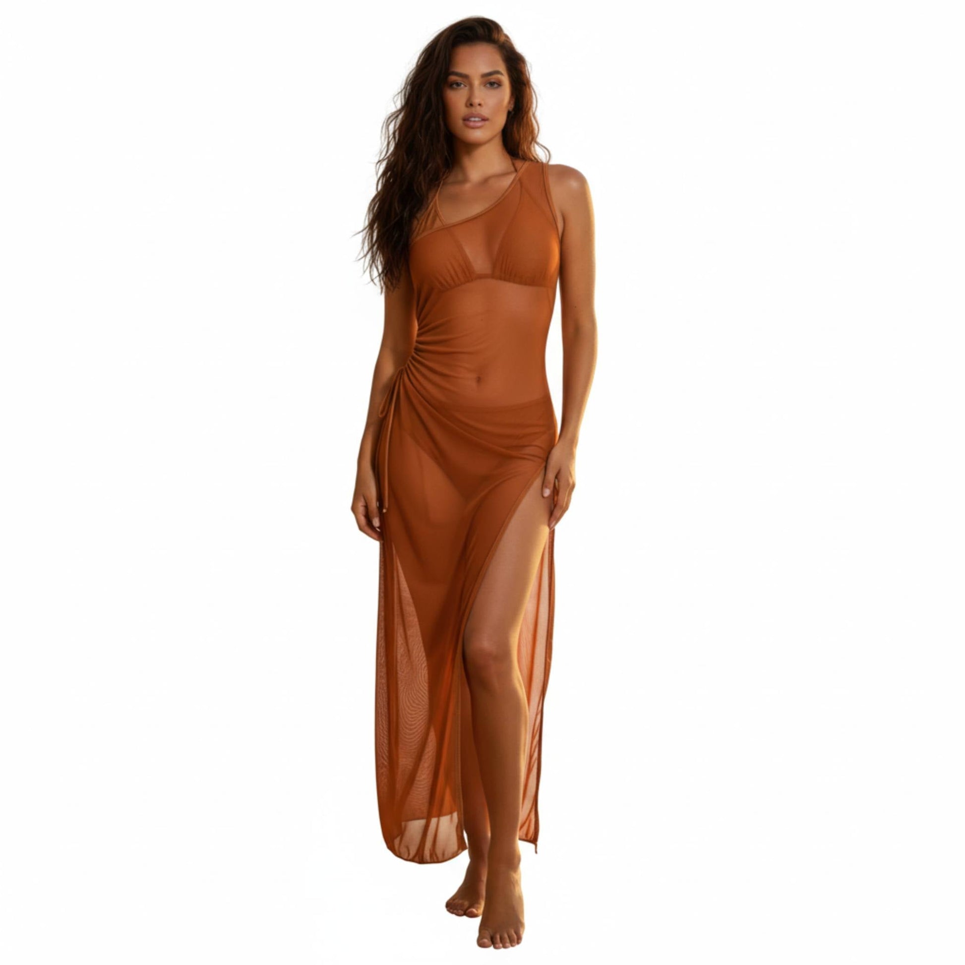 Mesh 3 Piece Bikini Set - ZumBuys