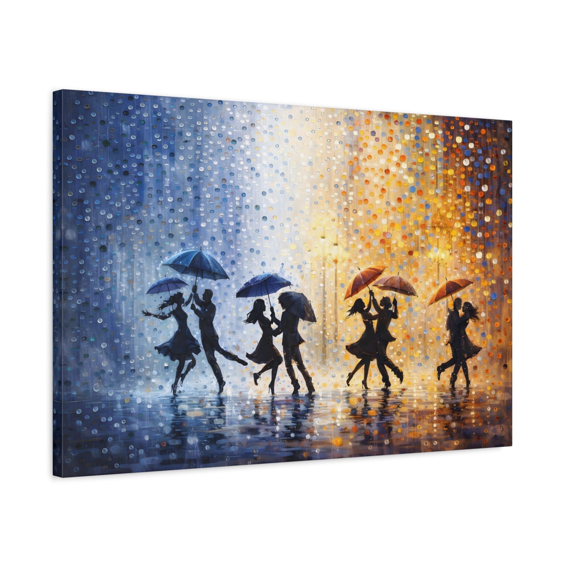 Midnight Rain Waltz Matte Canvas, Stretched, 1.25" - ZumBuys