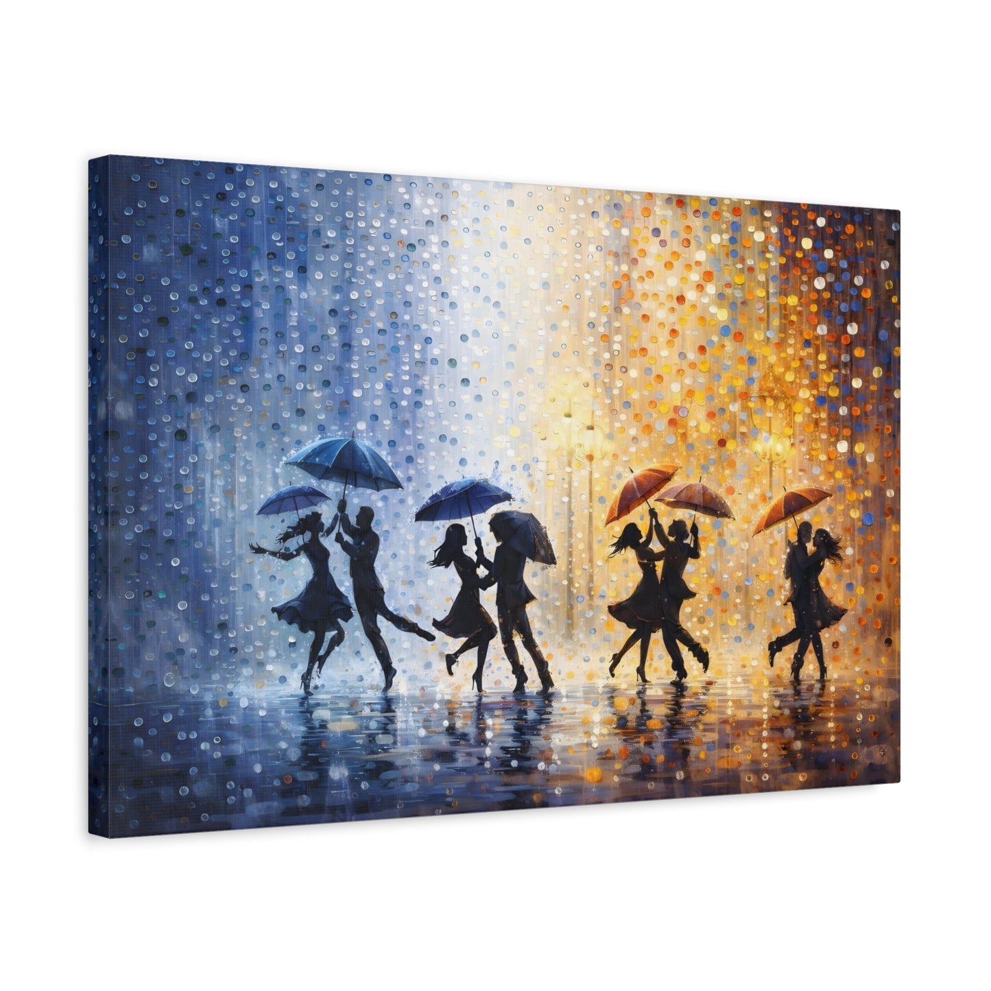 Midnight Rain Waltz Matte Canvas, Stretched, 1.25" - ZumBuys