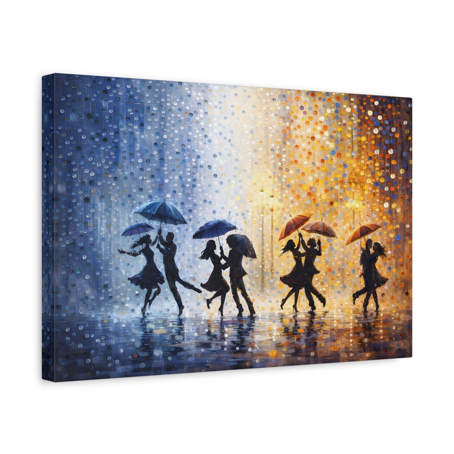 Midnight Rain Waltz Matte Canvas, Stretched, 1.25" - ZumBuys
