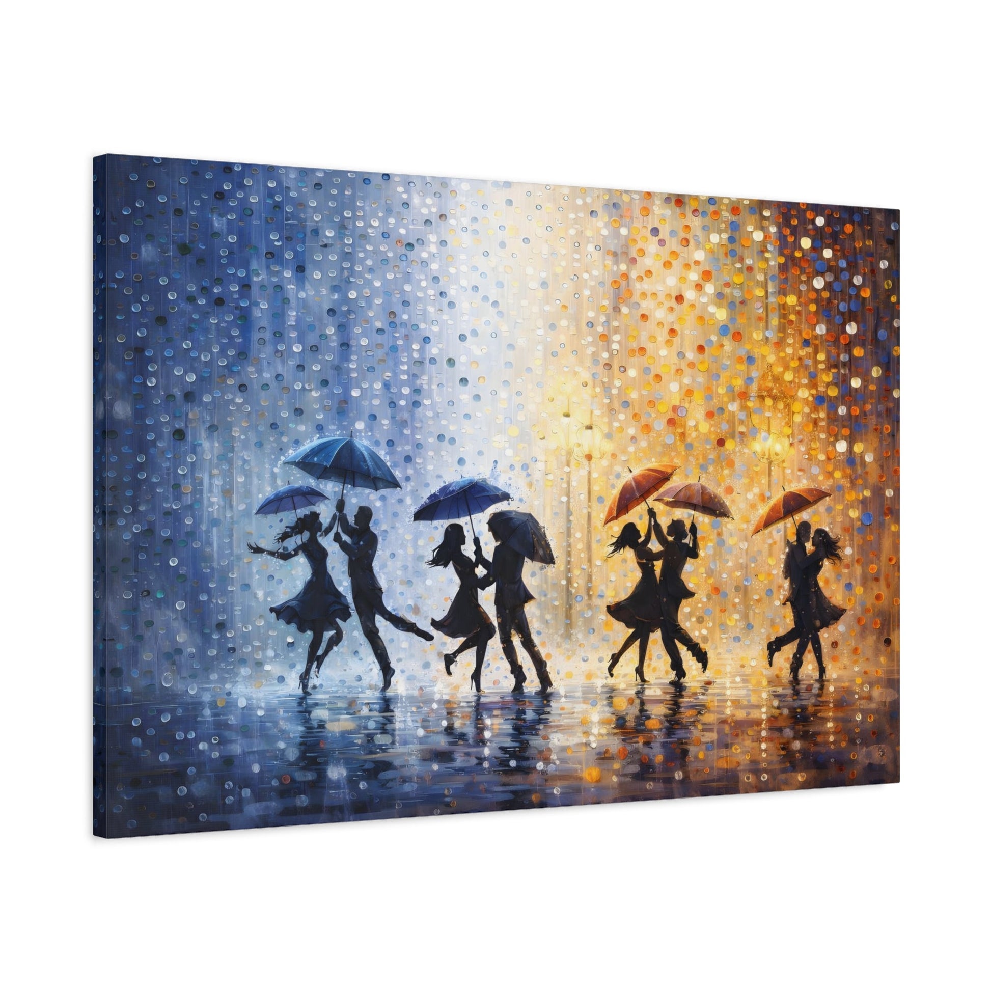 Midnight Rain Waltz Matte Canvas, Stretched, 1.25" - ZumBuys