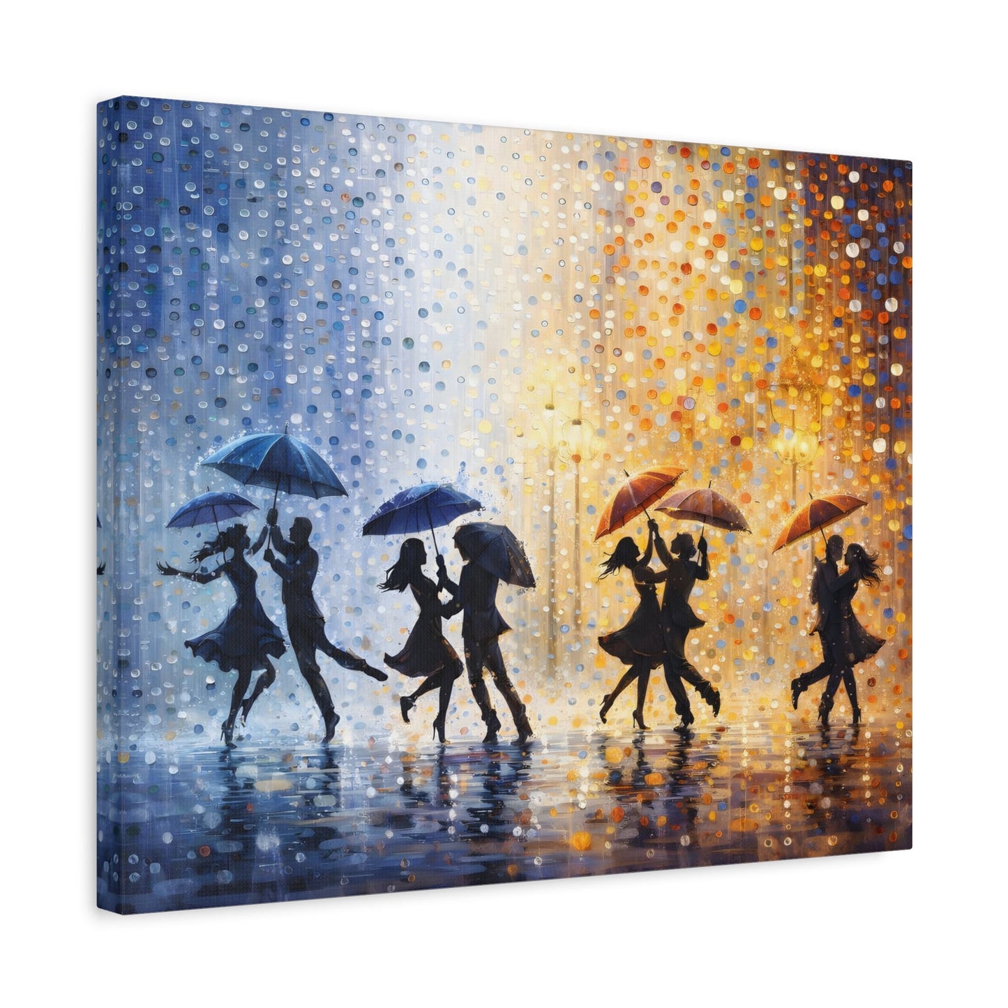 Midnight Rain Waltz Matte Canvas, Stretched, 1.25" - ZumBuys