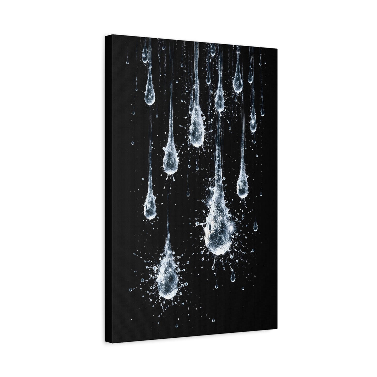 Midnight Silverfalls Matte Canvas, Stretched, 1.25" - ZumBuys