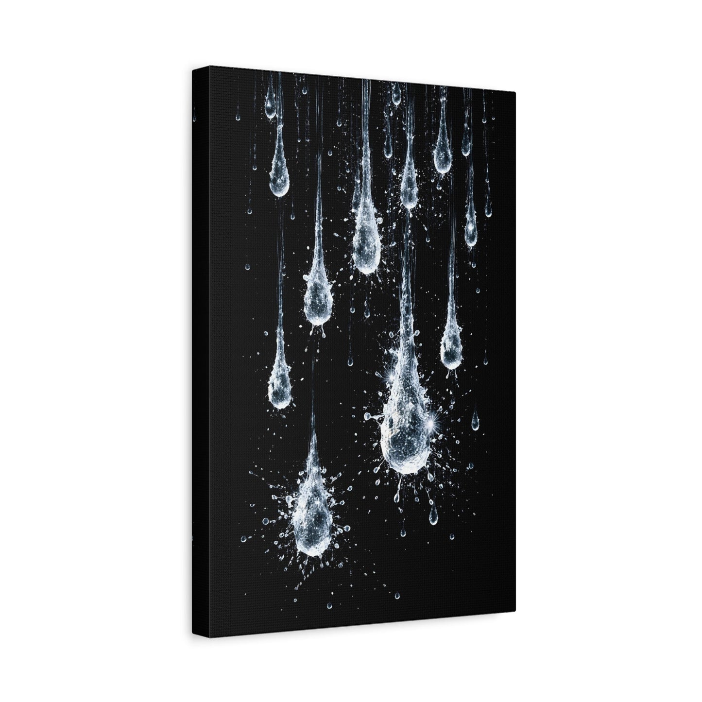 Midnight Silverfalls Matte Canvas, Stretched, 1.25" - ZumBuys