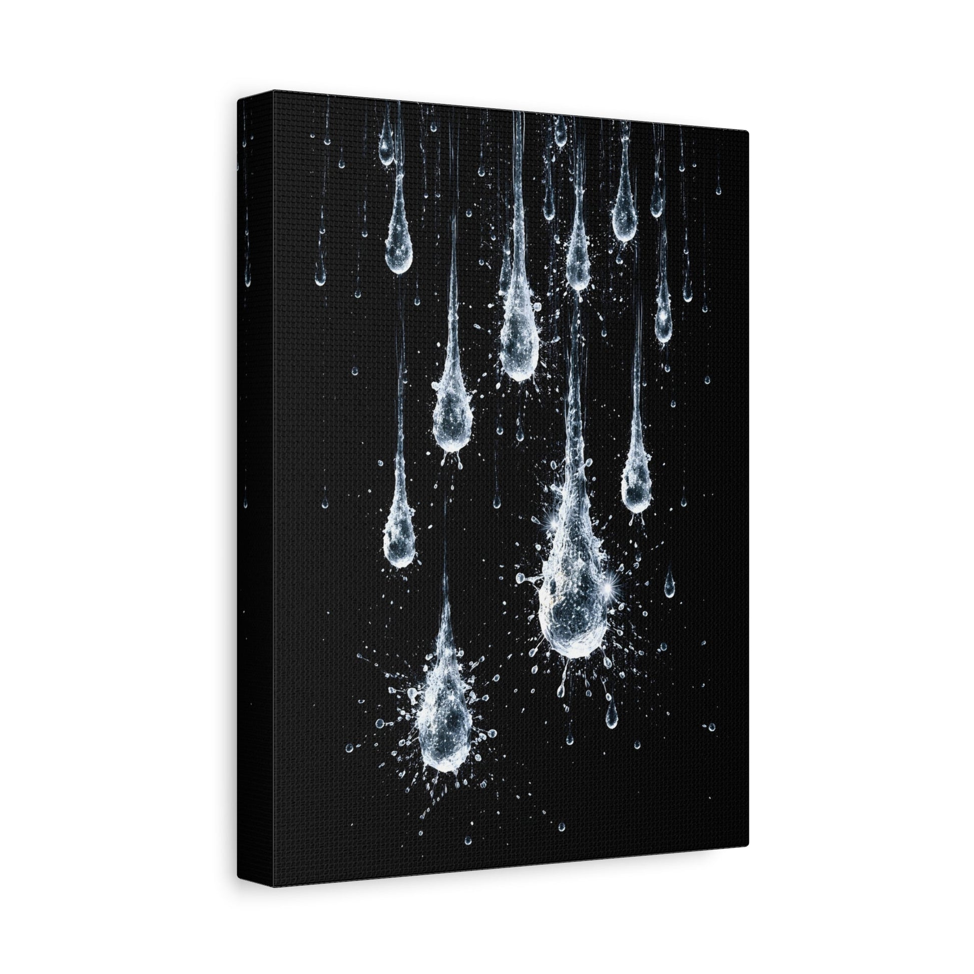 Midnight Silverfalls Matte Canvas, Stretched, 1.25" - ZumBuys