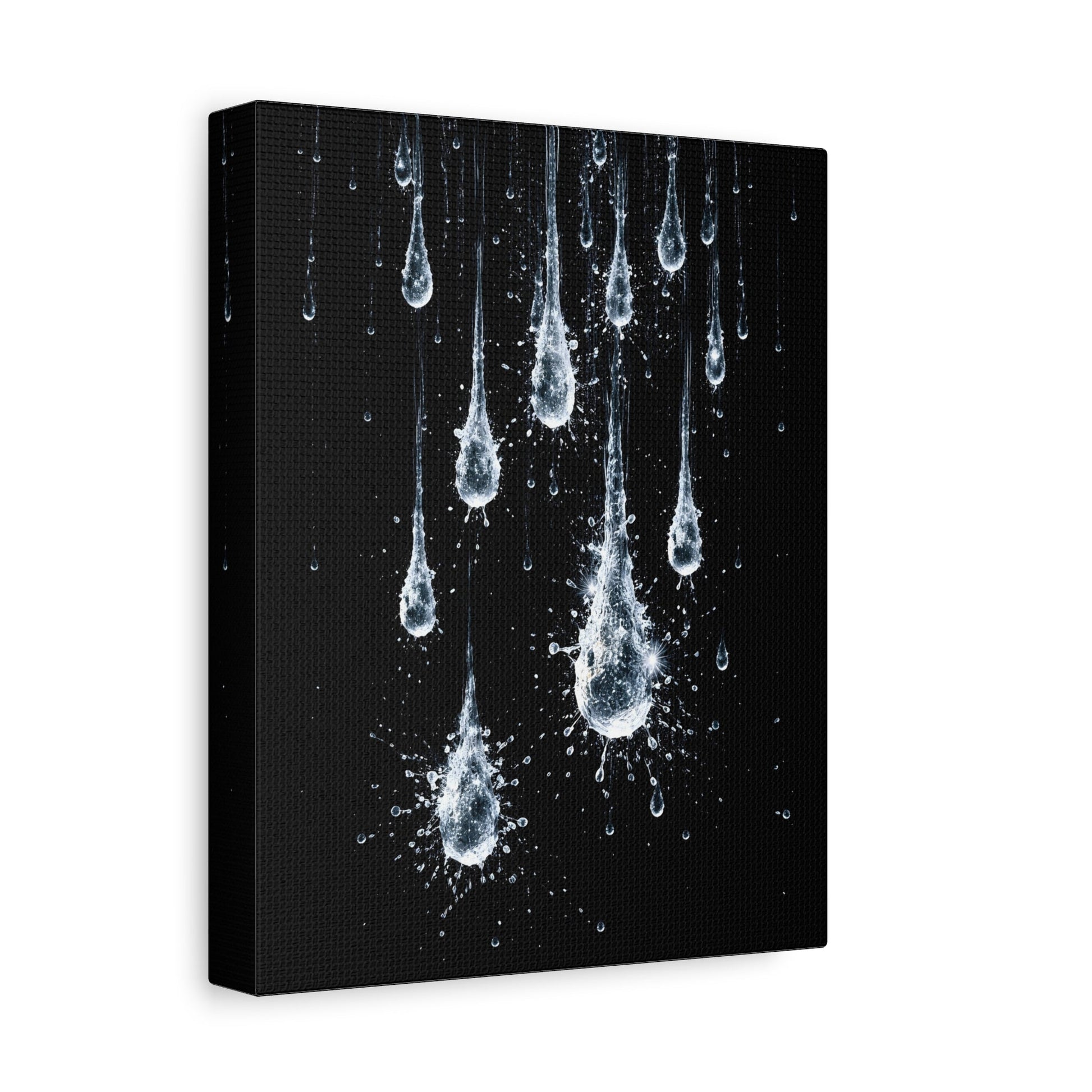 Midnight Silverfalls Matte Canvas, Stretched, 1.25" - ZumBuys