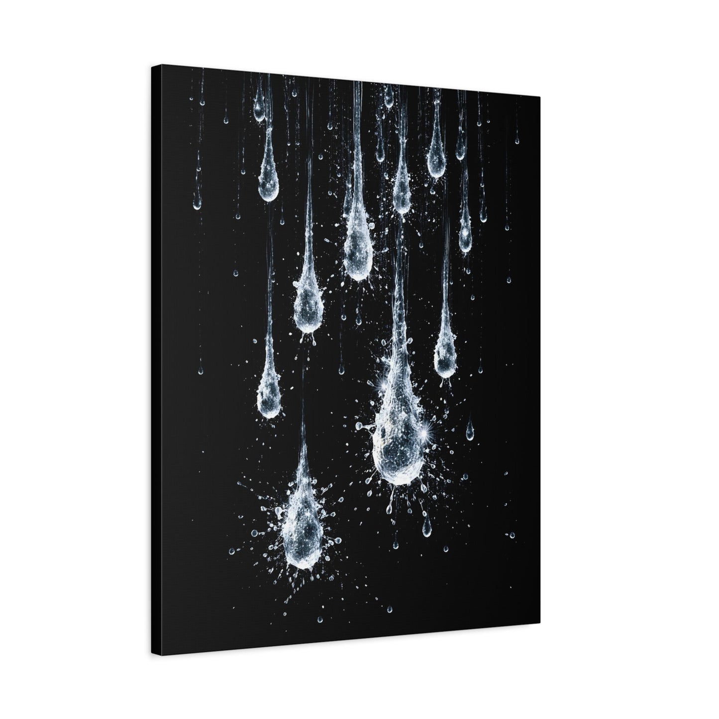 Midnight Silverfalls Matte Canvas, Stretched, 1.25" - ZumBuys