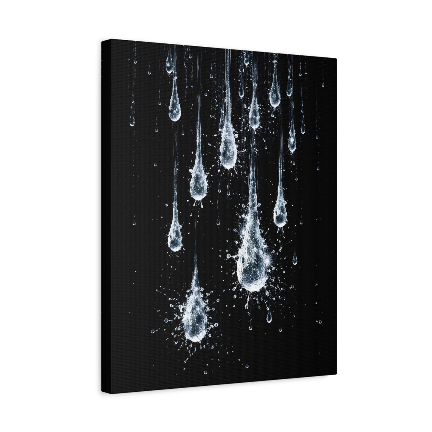 Midnight Silverfalls Matte Canvas, Stretched, 1.25" - ZumBuys