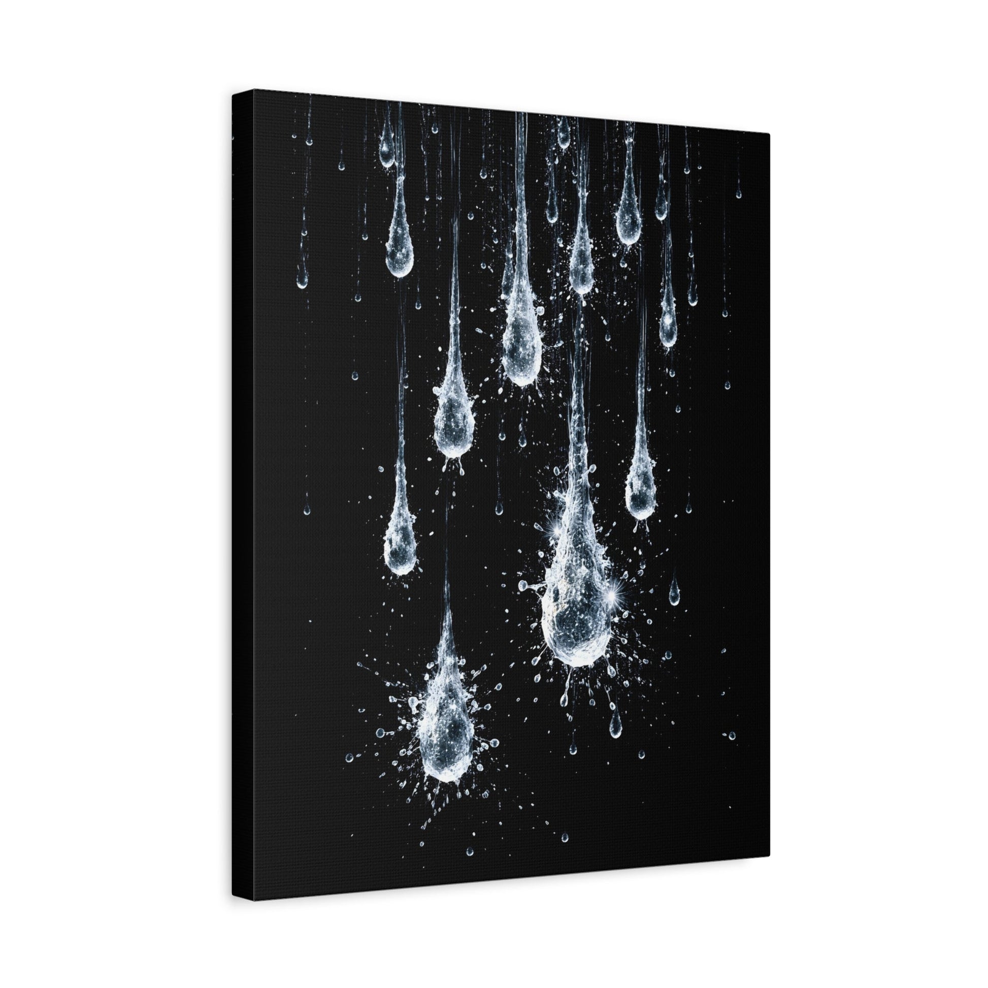 Midnight Silverfalls Matte Canvas, Stretched, 1.25" - ZumBuys