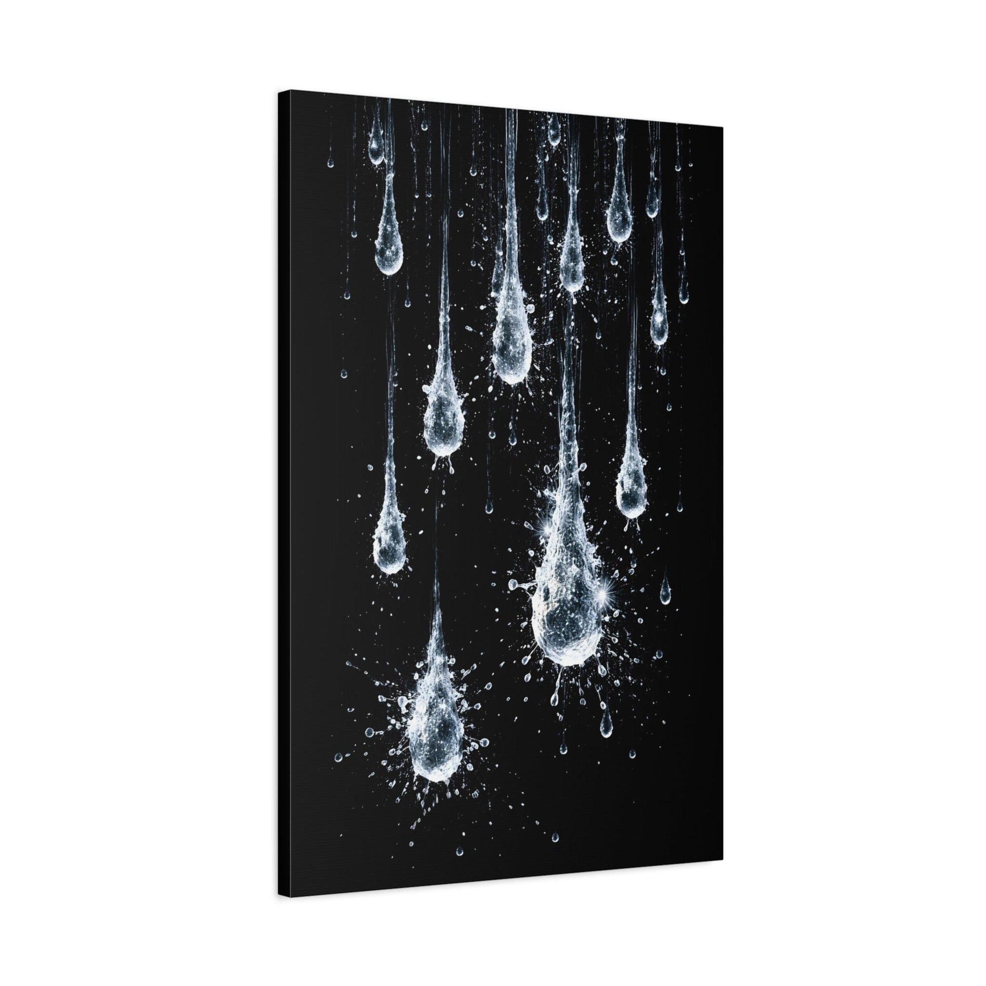 Midnight Silverfalls Matte Canvas, Stretched, 1.25" - ZumBuys