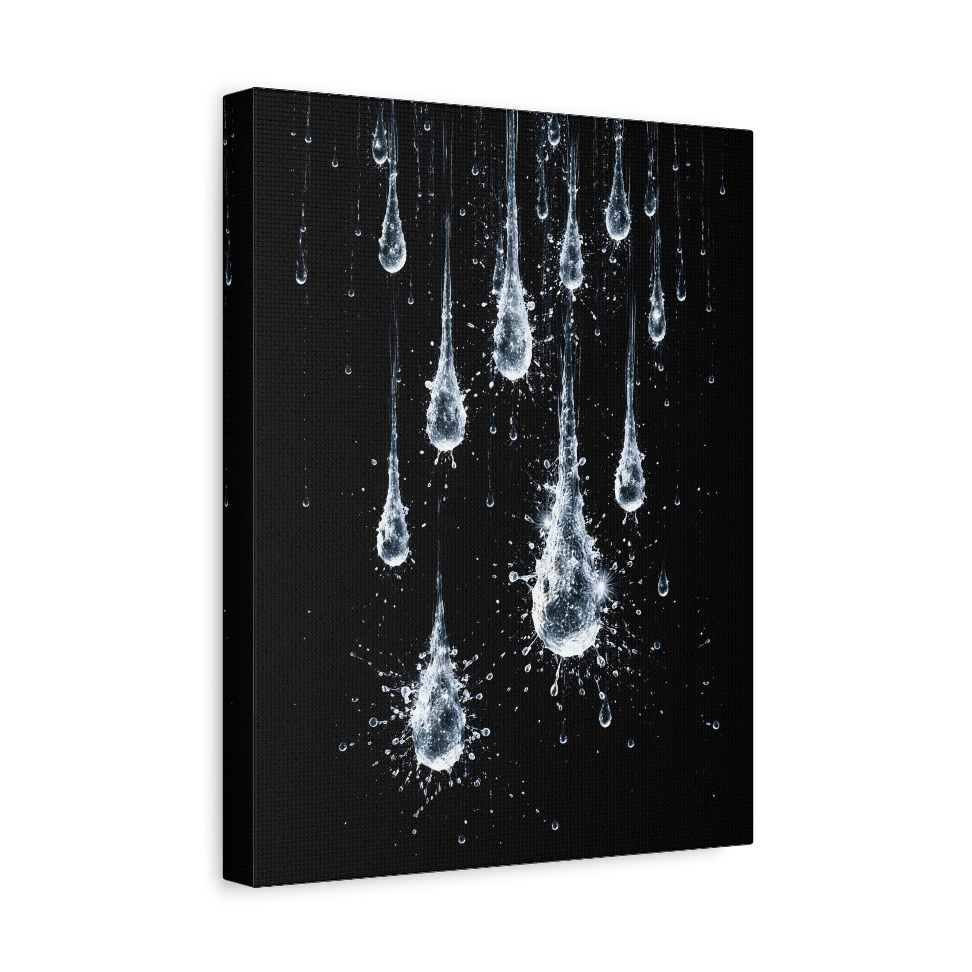 Midnight Silverfalls Matte Canvas, Stretched, 1.25" - ZumBuys