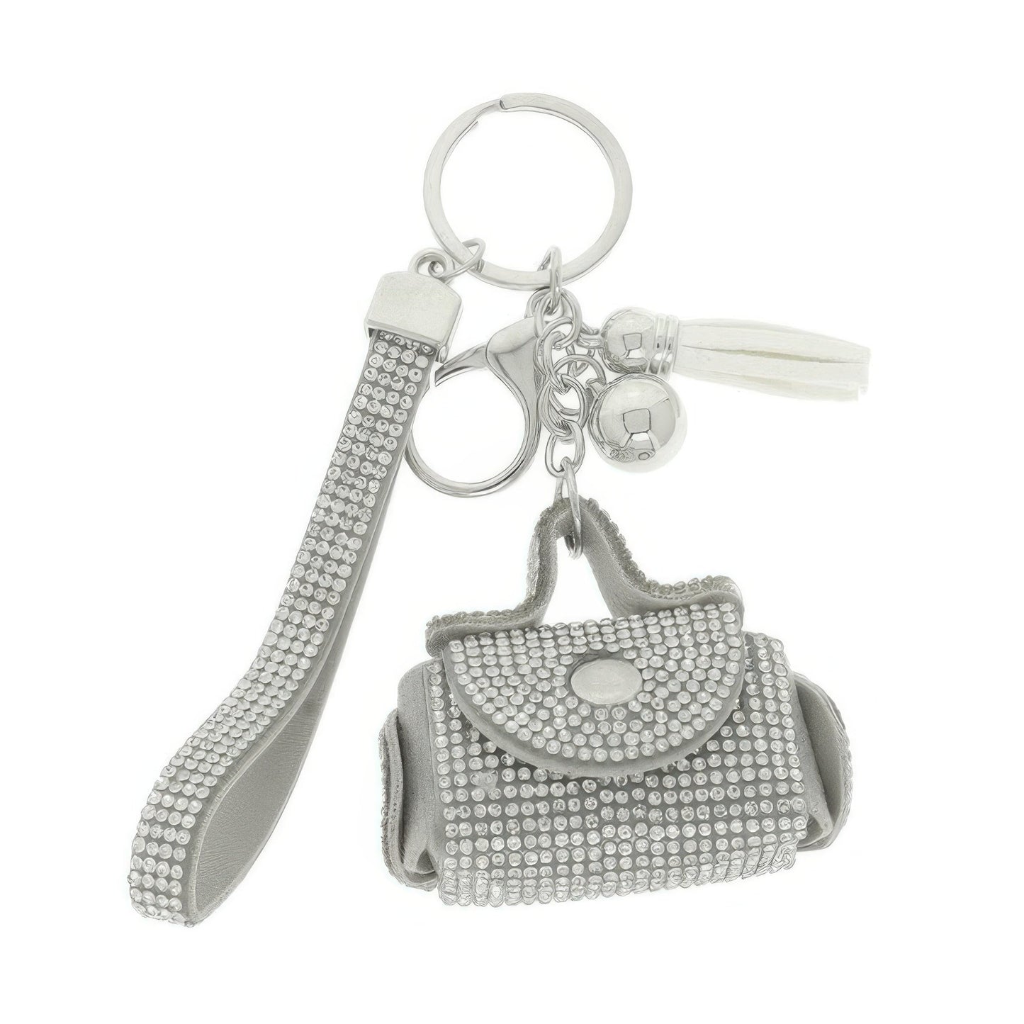 Mini Leather Purse Earbud Case Keychain - ZumBuys