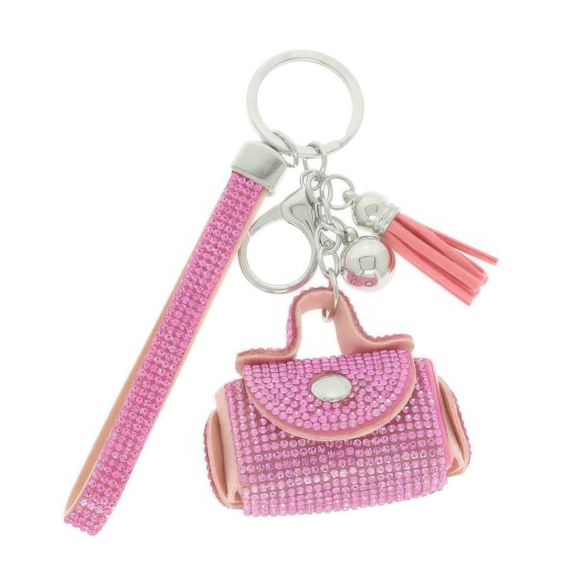 Mini Leather Purse Earbud Case Keychain - ZumBuys