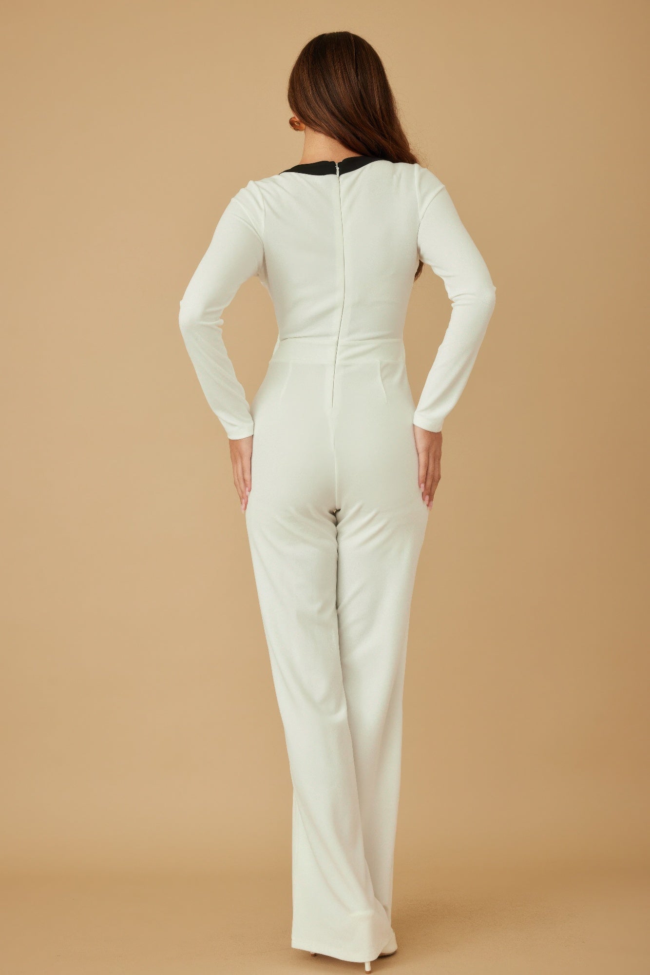 Mirror Stone Long Layer Jumpsuit - ZumBuys