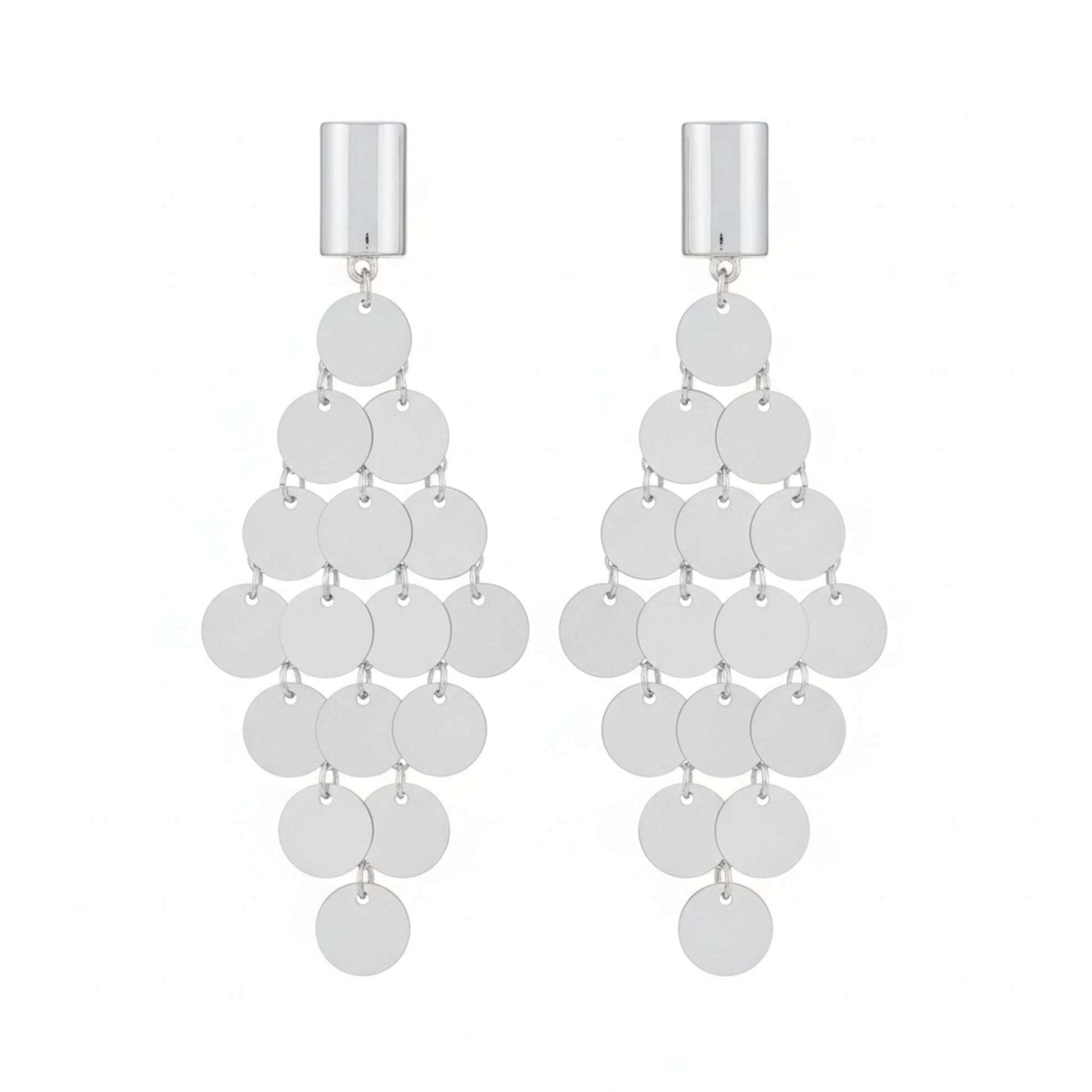 Modern Diamond Sequin Earrings - ZumBuys