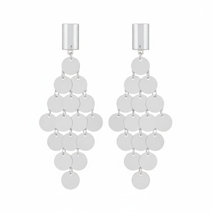 Modern Diamond Sequin Earrings - ZumBuys