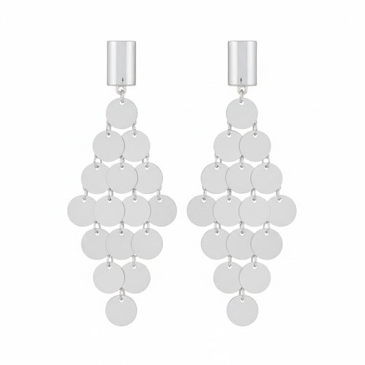 Modern Diamond Sequin Earrings - ZumBuys