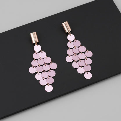 Modern Diamond Sequin Earrings - ZumBuys