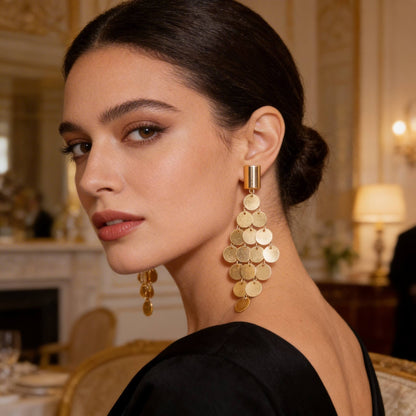 Modern Diamond Sequin Earrings - ZumBuys