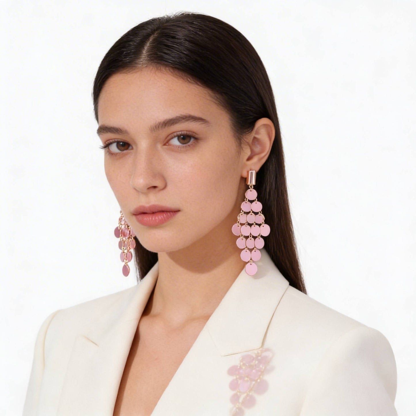 Modern Diamond Sequin Earrings - ZumBuys