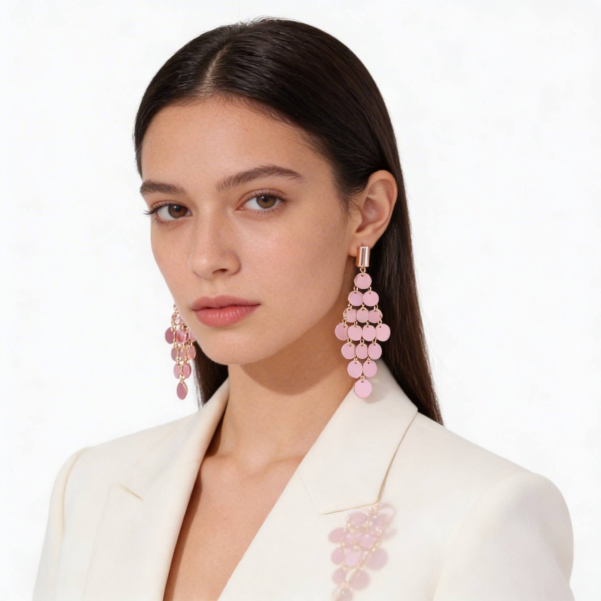 Modern Diamond Sequin Earrings - ZumBuys